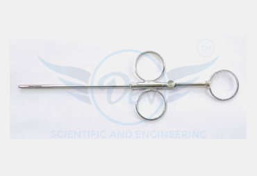 TEAT SCISSOR WITH SLITTING BLADE.