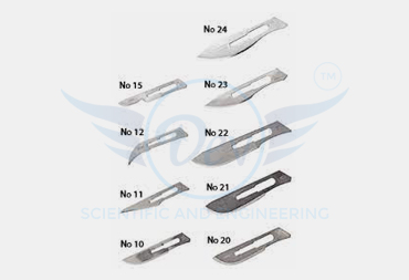 B.P BLADE ASSORTED NO.S FOR ABOVE HANDLES.
