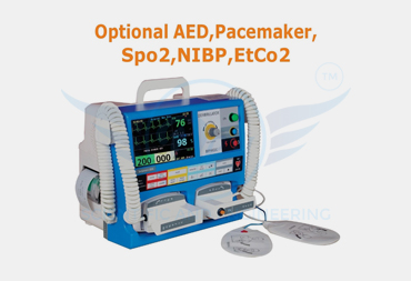 BIPHASICS DEFIBRILLATOR WITH AED