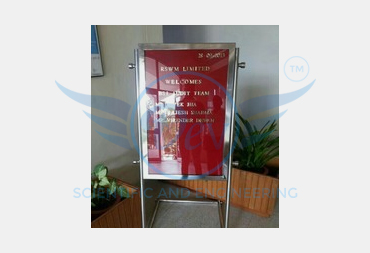 LOBBY STAND DATALINE BOARD S.S