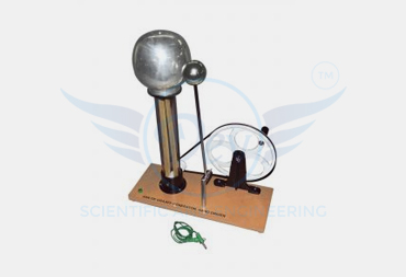 VAN DE GRAFF GENERATOR, HAND