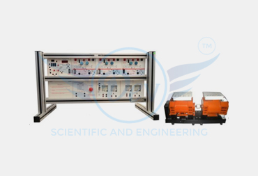 DC MOTOR COUPLED TO DC MOTOR TRAINER