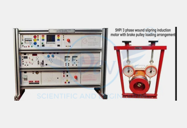 5HP-3 PH. AC SLIP RING INDUCTION MOTOR TRAINER