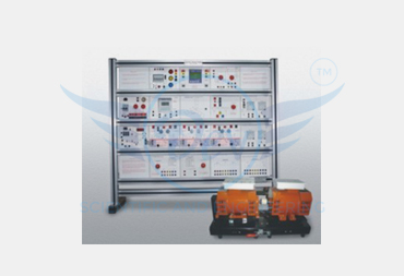 DC MOTOR COUPLED 3 PHASE AC MOTOR TRAINER