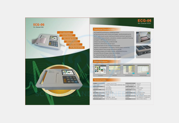 DIGITAL 6 CHANNEL ECG MACHINE