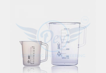 BEAKERS, WITH HANDLE, TPX