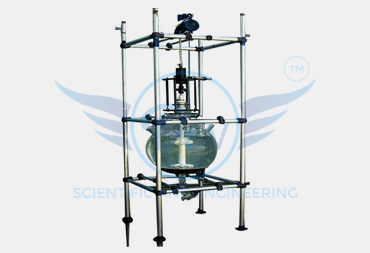 GLASS STIRRING UNIT