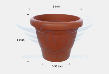 6INCH PLANTER POT