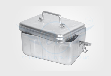 MIDWIFERY CASE WITH LID (ALUMINUM)