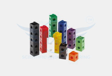 INTERLINKING CUBES (SET OF 128)