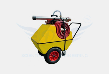 MOBILE FOAM UNIT WITH FRP-TANK