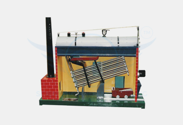 MODEL OF BABCOCK AND WILCOX BOILER