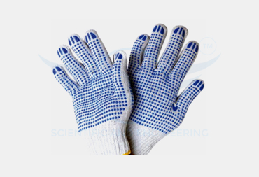POLKA DOTTED GLOVES