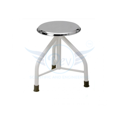Leg Mild Steel Revolving Stool