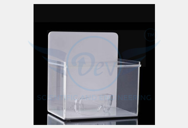 SAFETY GOGGLES BOX, ACRYLIC