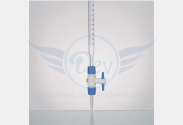 BURETTE, WITH PTFE DETACHABLE STOPCOCK, CLASS A