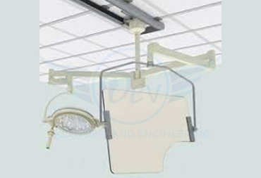 X-RAY CEILING SUSPENSION SHIELD WITH O.T. LIGHT