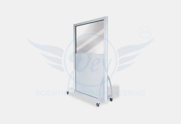 X-RAY LEAD LINED PROTECTION SCREEN HALF