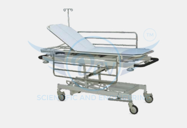 STRETCHER ON TROLLEY