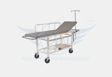 STRETCHER TROLLEY WITH MATTRESS