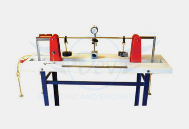 1006 ELASTIC PROPERTIES OF DEFLECTED BEAM APPARATUS