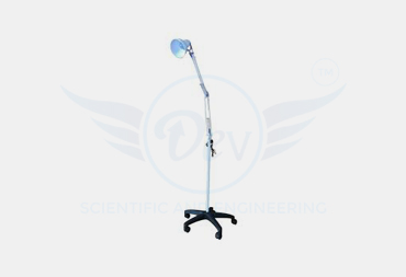 ANGLE POISE EXAMINATION LIGHT WITH REFLECTOR