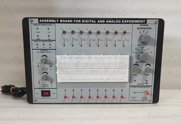 ASSEMBLY BOARD FOR DIGITAL AND ANALOG EXPERIMENT
