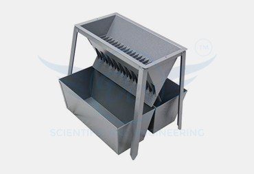 RIFFLE SAMPLE DIVIDER IS