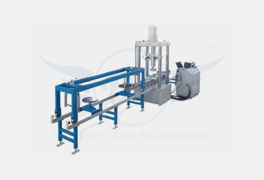 CONCRETE RAILWAY SLEEPERS AND BEARERS STATIC TESTING MACHINE