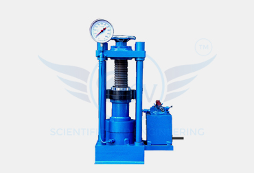 COMPRESSION TESTING MACHINE HAND OPERATED