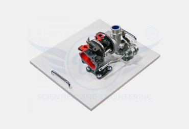 CUT MODEL OF TURBO CHARGER