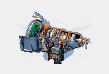 CUT SECTION MODEL OF AUTOMATIC TRANSMISSION SYSTEM
