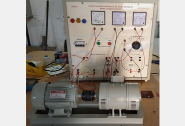 CONTROL PANEL FOR DC COMPOUND GENERATOR 2-5 KW COUPLED WITH 3 PHASE 5HP INDUCTION MOTOR