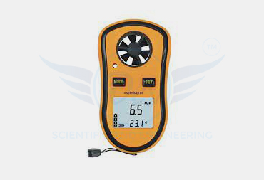 DIGITAL HANDHELD ANEMOMETER