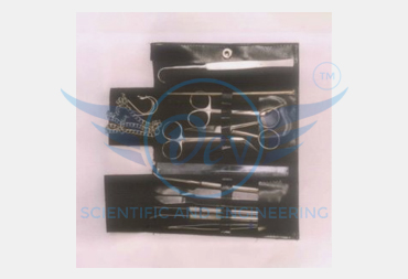 DISSECTING SET , ZOOLOGY
