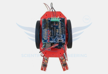 LINE FOLLOWER KIT USING ARDUINO UNO RM1093