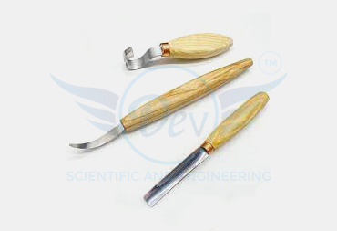 HOOK KNIFE WOODEN HANDLE.