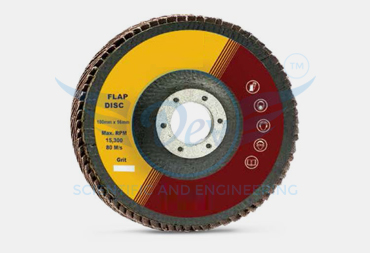 NORTON 100X16 MM 80 GRIT FLAP DISC FP723