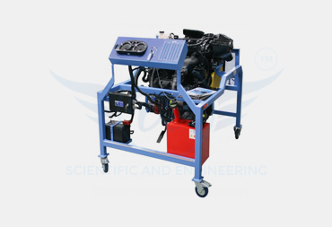 FOUR STORKE FOUR CYLINDER PETROL ENGINE TEST BENCH