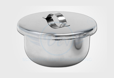 GALLIPOT SPUTUM MUGS STAINLESS STEEL