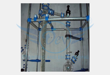GLASS DISTILLATION COLUMN