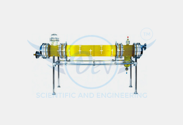 GLASS SHELL AND TUBE HEAT EXCHANGER