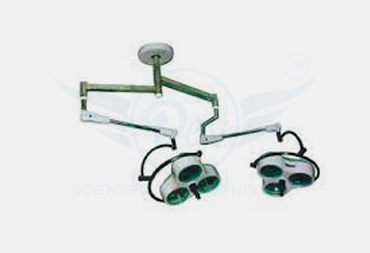 HALOGEN CEILING OT LIGHT SINGLE DOME 3 REFLECTOR