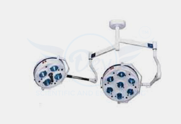 HALOGEN CEILING OT LIGHT TWIN DOME 7 + 4 REFLECTOR