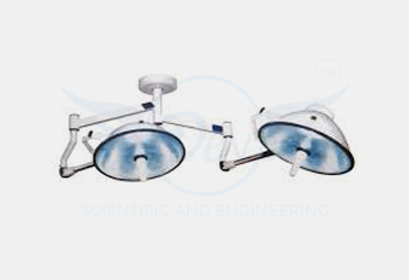HALOGEN CEILING OT LIGHT TWIN DOME