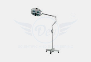 HALOGEN MOBILE OT LIGHT SINGLE DOME 4 REFLECTOR