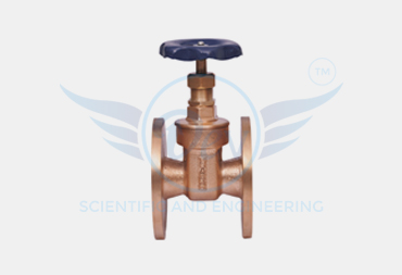 GUN METAL GATE VALVE 20 MM 1.5 MPA (217.5 PSIG)