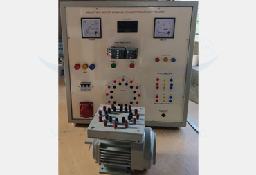 INDUCTION MOTOR WINDING CONNECTION STUDY TRAINER 2