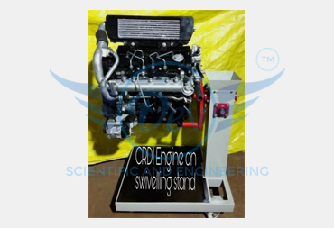 CRDI ENGINE ON SWIVELLING STAND