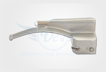 MACINTOSH TYPE CURVED LARYNGOSCOPE BLADES - SATIN-DULL FINISH